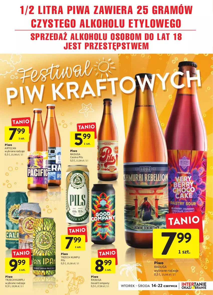 Gazetka promocyjna Intermarche - Okazjobranie - ważna 14.06 do 22.06.2022 - strona 27 - produkty: Gra, Piwa, Piwo