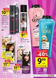 Gazetka promocyjna Intermarche - Okazjobranie - Gazetka - ważna od 22.06 do 22.06.2022 - strona 33 - produkty: Palette, Taft, Puder, Szampon, Lakier do włosów, Odżywka, Pianka do włosów, Lakier, Farba do włosów, Fa
