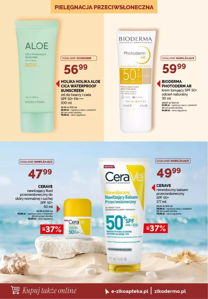 Gazetka promocyjna Ziko - Gazetka Ziko Dermo - ważna 13.08 do 26.08.2026 - strona 10 - produkty: Apteka, Bioderma, CeraVe, Cień, Fa, Holika Holika