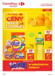 Gazetka promocyjna Carrefour - Gazetka Market - Gazetka - ważna od 27.02 do 27.02.2021 - strona 1 - produkty: Kujawski, Pomarańcze, Siatka, Vizir, Kapsułki do prania, Olej
