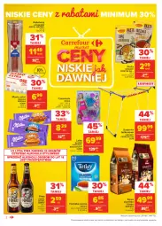 Gazetka promocyjna Carrefour - Gazetka Market - Gazetka - ważna od 27.02 do 27.02.2021 - strona 2 - produkty: Piwa, Piwo, Tchibo, Gra, Asus, Kawa ziarnista, Madej Wróbel, Winiary, Kawa, Herbata czarna, Barbie, Tchibo Barista, Mattel, Tetley, Czekolada, Suszarka balkonowa, Suszarka, Kabanos, Herbata, Lalka, Masło, Milka, Kozel