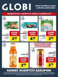 Gazetka promocyjna Carrefour - Gazetka Globi - Gazetka - ważna od 25.05 do 25.05.2026 - strona 2 - produkty: Piwa, Ciastka, Sok, Gra, Wafle, Kakao, Mięta, Fa