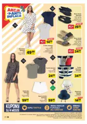 Gazetka promocyjna Carrefour - Gazetka Carrefour - Gazetka - ważna od 03.06 do 03.06.2023 - strona 28 - produkty: Buty, Szorty, T-shirt, Buty letnie, Sukienka