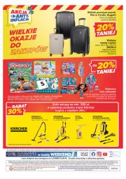 Gazetka promocyjna Carrefour - Gazetka Carrefour - Gazetka - ważna od 03.06 do 03.06.2023 - strona 42 - produkty: Odkurzacz, Sok, Koc, Walizka, O nas, Pierre Cardin