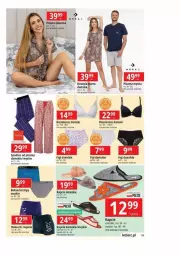 Gazetka promocyjna E Leclerc - Gazetka - ważna od 18.05 do 18.05.2024 - strona 7 - produkty: Ser, Kapcie, Koszula nocna, Biustonosz, Kosz, Koszula, Slipy, Figi, Spodnie, Bokserki, Piżama