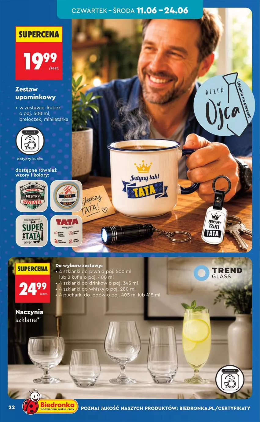 Gazetka promocyjna Biedronka - Okazje Tygodnia - ważna 06.06 do 20.06.2026 - strona 24 - produkty: Breloczek, Kubek, Lanki, Latarka, Tarka