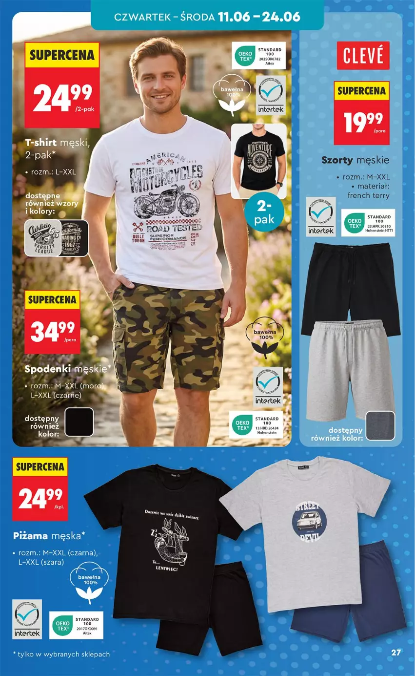 Gazetka promocyjna Biedronka - Okazje Tygodnia - ważna 06.06 do 20.06.2026 - strona 29 - produkty: HP, Ser, Szorty