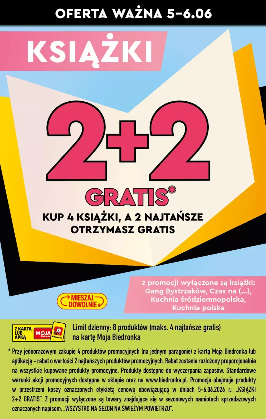 Gazetka promocyjna Biedronka - Okazje Tygodnia - ważna 06.06 do 20.06.2026 - strona 3 - produkty: Gra, Kosz, Namiot, Por