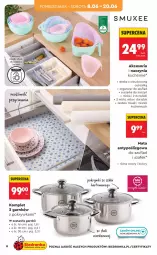 Gazetka promocyjna Biedronka - Okazje Tygodnia - Gazetka - ważna od 20.06 do 20.06.2026 - strona 8 - produkty: Durszlak, Organizer, Suszarka do naczyń, Sitko, Suszarka, Miska