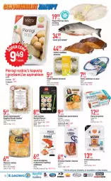 Gazetka promocyjna E Leclerc - Gazetka - ważna od 24.09 do 24.09.2022 - strona 14 - produkty: Glazura, Pierogi, Halibut, Makaron, Sos, Ser, Por, Suempol, Kopytka, Sałat, Kapustą, Tilapia, Sushi, Dorsz, Lazur, Polędwiczki panierowane, Szpinak, Lisner, Fa