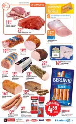 Gazetka promocyjna E Leclerc - Gazetka - ważna od 24.09 do 24.09.2022 - strona 15 - produkty: Piec, Kurczak, Polędwica, Ser, Por, Pieczeń rzymska, Madej Wróbel, Pasztet, Cars, Salceson, Szynka konserwowa, Duda, Szynka, Schab wieprzowy, Udziec wołowy, Boczek, Kabanos, Kiełbasa, Olewnik, Ogonówka