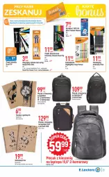 Gazetka promocyjna E Leclerc - Gazetka - ważna od 24.09 do 24.09.2022 - strona 21 - produkty: Top, Por, BIC, Długopis, Plecak, K2