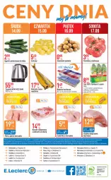 Gazetka promocyjna E Leclerc - Gazetka - ważna od 24.09 do 24.09.2022 - strona 32 - produkty: Sok, Szynka wieprzowa, Czajnik, Cytryny, Ziemniaki, Tusz, Szynka, Wełna, Tymbark, Boczek, Pomidory, Boczek wieprzowy
