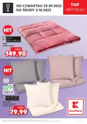 Gazetka promocyjna Kaufland - ZAPOWIEDŹ NASTĘPNEJ OFERTY - Gazetka - ważna od 28.09 do 28.09.2022 - strona 1 - produkty: Top, Gra, Kołdra, Pościel, Komplet pościeli