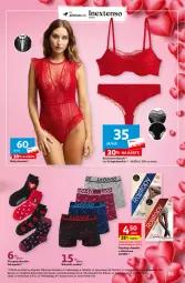 Gazetka promocyjna Auchan - Gazetka Z miłości do okazji Hipermarket Auchan - Gazetka - ważna od 14.02 do 14.02.2024 - strona 55 - produkty: Top, Sos, Ser, Acer, Body, Karp, Rajstopy, Bokserki, Fa