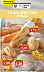 Gazetka promocyjna Lidl - GAZETKA - Gazetka - ważna od 10.04 do 10.04.2022 - strona 10 - produkty: Bagietka, Chleb, Bułka