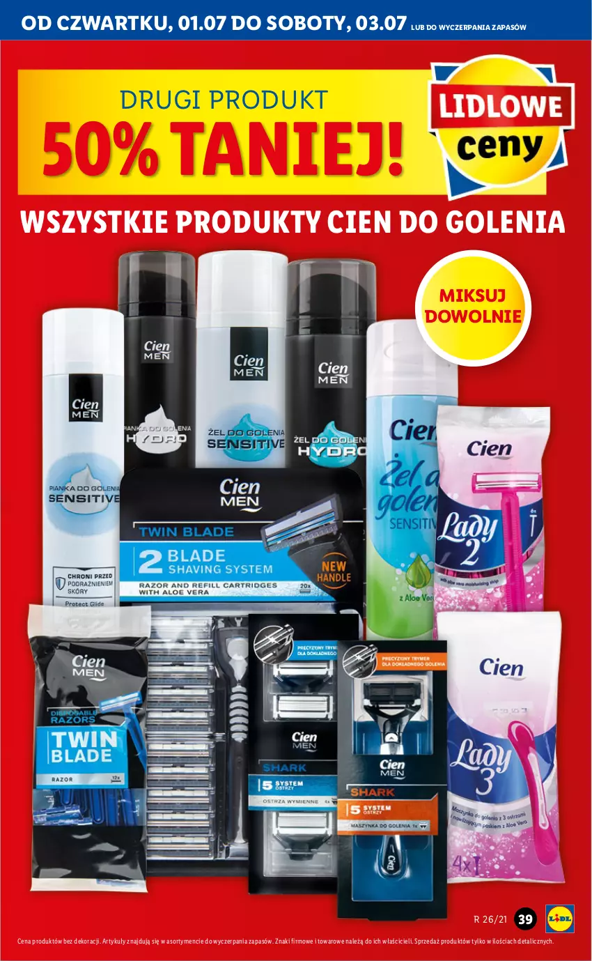 Gazetka promocyjna Lidl - GAZETKA - ważna 01.07 do 03.07.2021 - strona 39