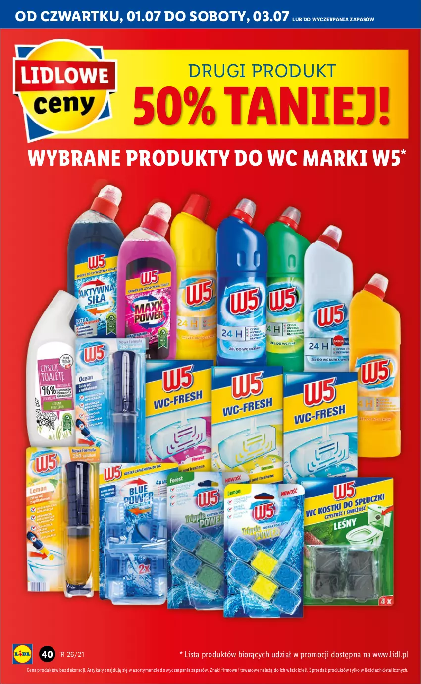 Gazetka promocyjna Lidl - GAZETKA - ważna 01.07 do 03.07.2021 - strona 40