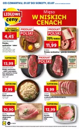 Gazetka promocyjna Lidl - GAZETKA - Gazetka - ważna od 03.07 do 03.07.2021 - strona 18 - produkty: Sok, Por, Szynka wieprzowa, Sokołów, Stek, Szynka, Wołowina, Rostbef, Flaki, Flaki wołowe, Mięso