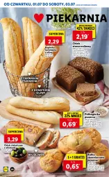 Gazetka promocyjna Lidl - GAZETKA - Gazetka - ważna od 03.07 do 03.07.2021 - strona 24 - produkty: Gra, Rust, Bagietka pszenna, Bagietka, Półbagietka, Chleb, Bułka