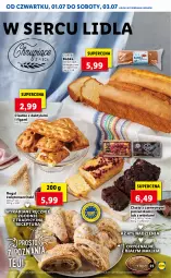 Gazetka promocyjna Lidl - GAZETKA - Gazetka - ważna od 03.07 do 03.07.2021 - strona 25 - produkty: Ser, Por, Gin, Jogurt, Rogal, Babka