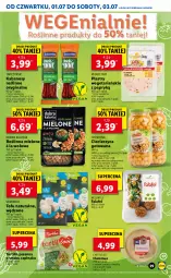 Gazetka promocyjna Lidl - GAZETKA - Gazetka - ważna od 03.07 do 03.07.2021 - strona 29 - produkty: Hummus, Sos, Mus, Gin, Tortilla, Tofu, Salsa, Tarczyński, Pesto, Bazyl, Kabanos, Szpinak, Fa