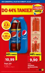 Gazetka promocyjna Lidl - GAZETKA - Gazetka - ważna od 03.07 do 03.07.2021 - strona 5 - produkty: Por, Kiełbasa podwawelska, Wawel, Pepsi, PIKOK, Kiełbasa