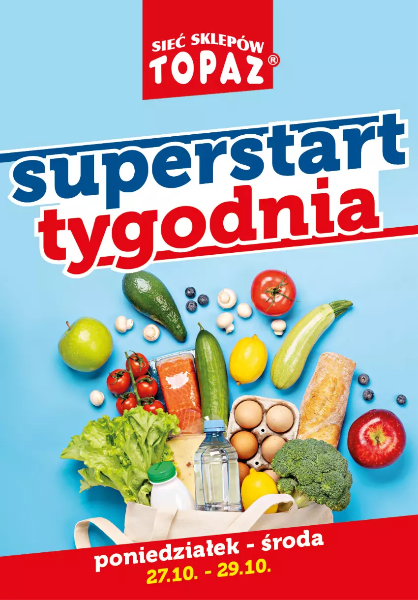 Gazetka promocyjna Topaz - Gazetka - ważna 27.10 do 29.10.2025 - strona 1