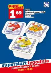 Gazetka promocyjna Topaz - Gazetka - Gazetka - ważna od 29.10 do 29.10.2025 - strona 4 - produkty: Ser, Serek homogenizowany, Serek