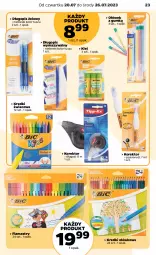 Gazetka promocyjna Netto - Akcesoria i dodatki - Gazetka - ważna od 26.07 do 26.07.2023 - strona 7 - produkty: Długopis, Flamastry, Klej, Tusz