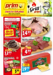 Gazetka promocyjna Prim Market - Gazetka - ważna od 12.06 do 12.06.2024 - strona 1 - produkty: Piwo, Kurczak, Ser, Królewski, Lody, Gouda