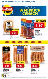 Gazetka promocyjna Lidl - GAZETKA - Gazetka - ważna od 19.05 do 19.05.2021 - strona 14 - produkty: Por, Parówki, PIKOK, Kiełbasa głogowska, Frankfurterki, Kabanos, Kiełbasa