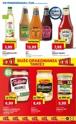 Gazetka promocyjna Lidl - GAZETKA - Gazetka - ważna od 19.05 do 19.05.2021 - strona 27 - produkty: Majonez, Ketchup, Sos, Por, Acer, Winiary, Pudliszki, Mango, Ocet, Heinz, LG