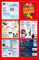 Gazetka promocyjna Auchan - Kultowe marki Hipermarkety - Gazetka - ważna od 14.04 do 14.04.2021 - strona 28 - produkty: Teleskop, Odkurzacz, Młynek do kawy, Top, Por, Pur, Gra, Dzbanek, Rura, Beko, Brit, Rozdrabniacz, Kuchnia, Młynek, Kawa, Zamrażarka, Odkurzacz bezprzewodowy, Tefal, Robot, Sport, Kuchnia gazowo-elektryczna, Dolce Gusto, Krups, Bosch, Brita, Grill, Orka, LG, Fa