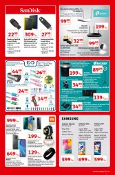 Gazetka promocyjna Auchan - Kultowe marki Hipermarkety - Gazetka - ważna od 14.04 do 14.04.2021 - strona 33 - produkty: Piec, Zegarek, HiPP, Redmi Note, Top, Sok, Por, Amol, Opaska, Pendrive, Mikrofon, Biurko, Kabel USB, Warka, Smartwatch, Kamera, Router, Sport, Zegar, Monitor, Bateria, Samsung, Waga, Obraz, Gala, Lampa, Smartfon