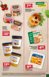 Gazetka promocyjna Stokrotka - Włochy od kuchni - Gazetka - ważna od 06.05 do 06.05.2026 - strona 6 - produkty: Sałatka, Hummus, Warzywa, Mus, Rio Mare, Bell, Dżem, Sałat, Optima, Burger, Morliny, Tuńczyk, Owoce, Bella, Mięso