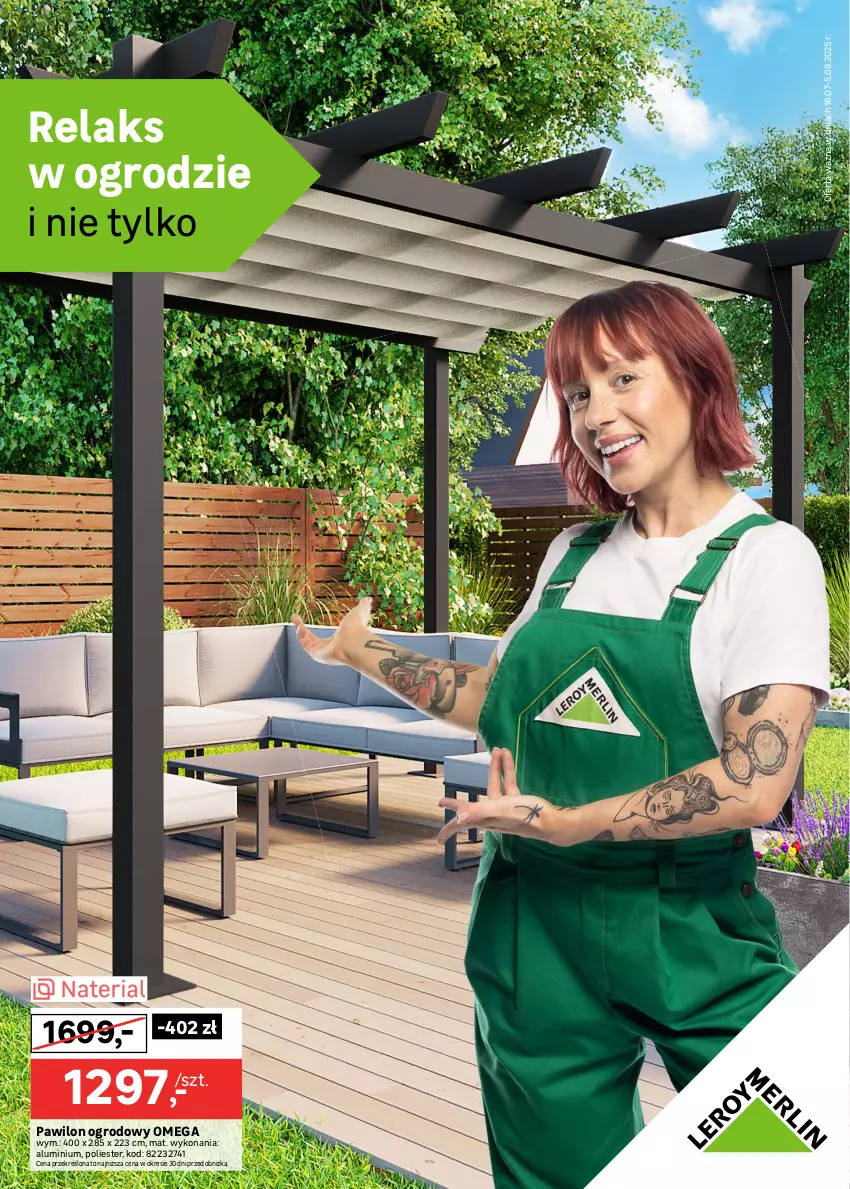 Gazetka promocyjna Leroy Merlin - Gazetka Leroy Merlin - ważna 16.07 do 05.08.2025 - strona 1