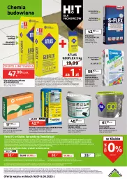 Gazetka promocyjna Leroy Merlin - Gazetka Leroy Merlin - Gazetka - ważna od 05.08 do 05.08.2025 - strona 32 - produkty: Klej elastyczny, Top, Mop, Geoflex, Kosz, Klej, Tran, Wałek, LANA, Optima, Sprzedawcy, Cement, Fa