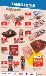 Gazetka promocyjna E Leclerc - Gazetka - ważna od 15.09 do 15.09.2025 - strona 15 - produkty: Piec, Kurczak, Polędwica, Kiełbasa wiejska, Sok, Sokołów, Kiełbasa krakowska, Cars, Salceson, Duda, Szynka, Boczek, Kabanos, Gala, Kiełbasa, Olewnik, Bianka, Kiełbasa śląska