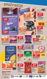 Gazetka promocyjna E Leclerc - Gazetka - ważna od 15.09 do 15.09.2025 - strona 16 - produkty: Lubella, Piernik, Makaron, Ciastka, Krakus, Rum, Gin, Orzeszki, Schogetten, Bell, Praliny, Chipsy, Wafelek, Chrupki, Czekolada, Whisky, Bella, Orzeszki ziemne, Krakuski, Nimm2