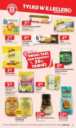 Gazetka promocyjna E Leclerc - Gazetka - ważna od 15.09 do 15.09.2025 - strona 21 - produkty: Ciastka, Kawa rozpuszczalna, Mus, Rama, Kawa mielona, Kawa, Wafle, Sezam, Ciastka owsiane, Kakao, Wafle tortowe