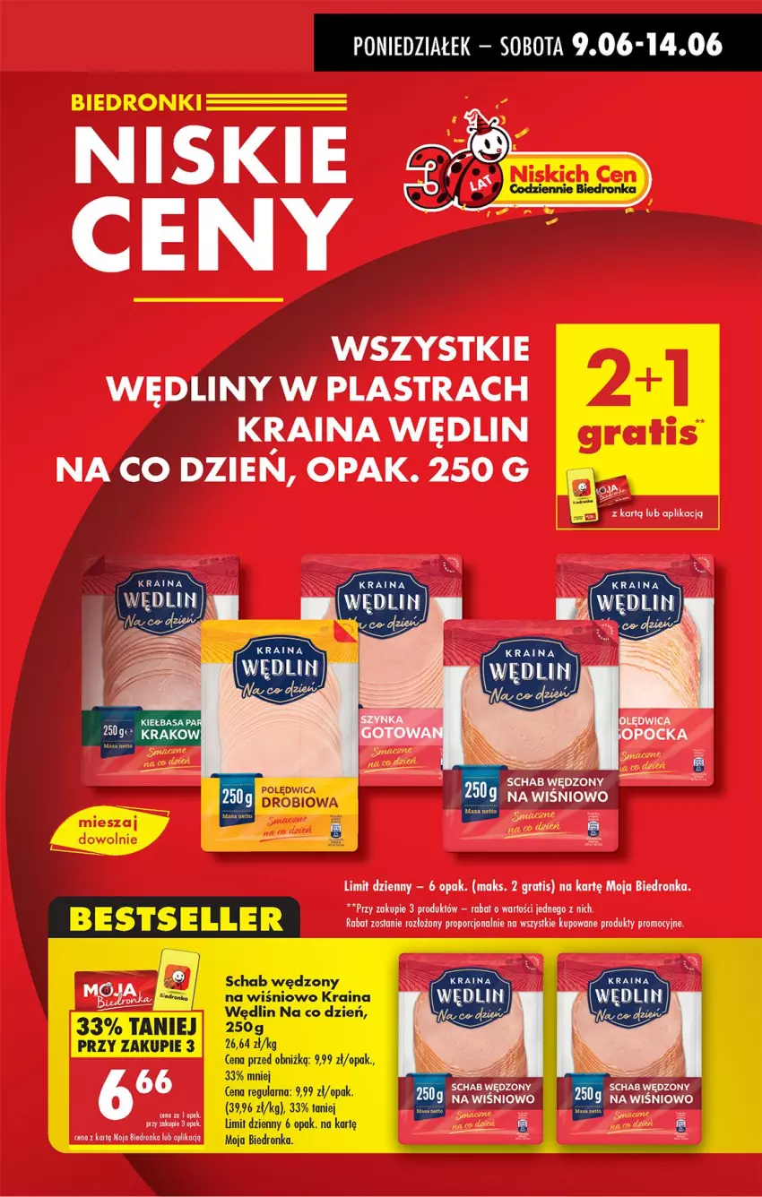 Gazetka promocyjna Biedronka - Od Poniedziałku - ważna 09.06 do 14.06.2025 - strona 5 - produkty: Gra, Polędwica, Por