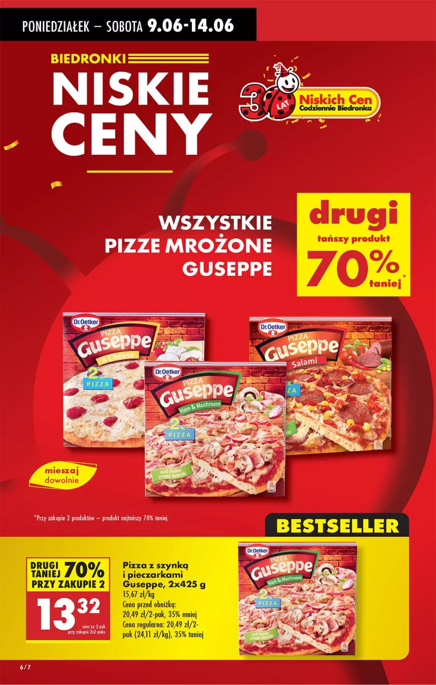 Gazetka promocyjna Biedronka - Od Poniedziałku - ważna 09.06 do 14.06.2025 - strona 6 - produkty: LG