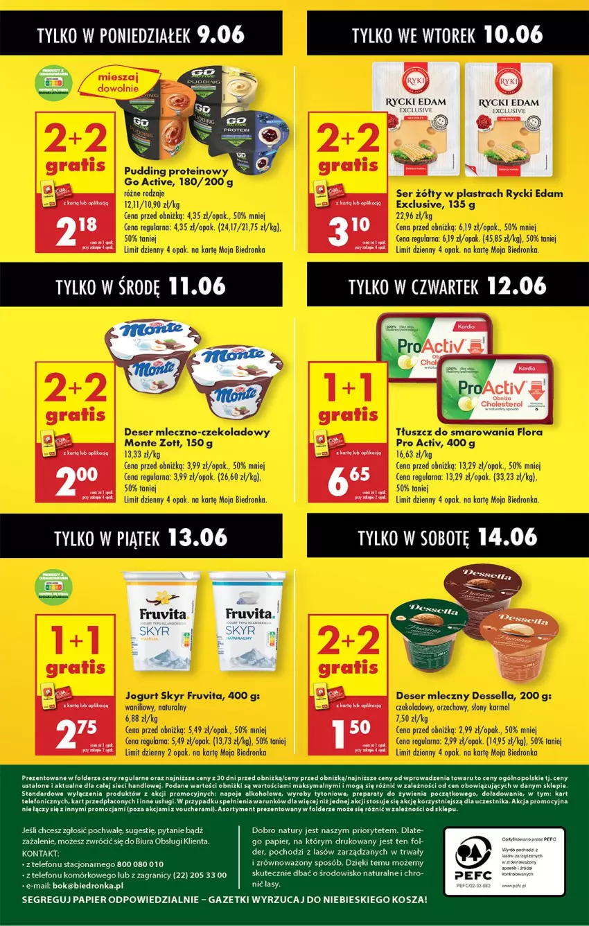 Gazetka promocyjna Biedronka - Od Poniedziałku - ważna 09.06 do 14.06.2025 - strona 60 - produkty: Edam, Fa, Gra, Koc, Kosz, Miecz, Napoje, Papier, Por, Rycki Edam, Telefon
