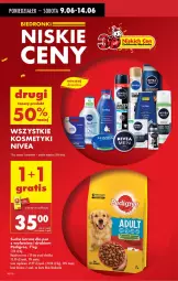 Gazetka promocyjna Biedronka - Od Poniedziałku - Gazetka - ważna od 14.06 do 14.06.2025 - strona 14 - produkty: Pedigree, Nivea, Sucha karma