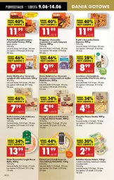 Gazetka promocyjna Biedronka - Od Poniedziałku - Gazetka - ważna od 14.06 do 14.06.2025 - strona 38 - produkty: Kurczak, Sałatka, Pierogi, Warzywa, Ser, Pur, Krokiety, Bell, Prosciutto, Saga, Kopytka, Leon, Sałat, Pizza, Spaghetti, Kotlet, Frytki, Kebab, Polędwiczki panierowane, Fa