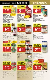 Gazetka promocyjna Biedronka - Od Poniedziałku - Gazetka - ważna od 14.06 do 14.06.2025 - strona 40 - produkty: Piec, Kurczak, Majonez, Ketchup, Koncentrat pomidorowy, Gra, Oliwki, Zupa, Bell, Bulion, Winiary, Pasztet, Lion, Pesto, Babuni, Pieczarka, Rosół, Galaretka, Pudliszki, Flaki, Wino, Gala, Flaki wołowe, Knorr, LG, Fa