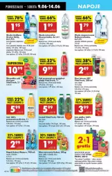 Gazetka promocyjna Biedronka - Od Poniedziałku - Gazetka - ważna od 14.06 do 14.06.2025 - strona 46 - produkty: Nałęczowianka, Sok, Por, Mus, Napoje, LANA, Muszynianka, Tymbark, Kubuś Waterrr, Woda mineralna, Woda niegazowana, Kubuś, Arbuz, Woda, Napój, Grejpfrut