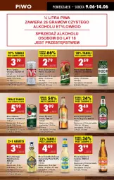 Gazetka promocyjna Biedronka - Od Poniedziałku - Gazetka - ważna od 14.06 do 14.06.2025 - strona 49 - produkty: Piwo, Por, Gra, Somersby, Tyskie, Tera, Pilsner Urquell, Perła, Piwo jasne