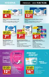 Gazetka promocyjna Biedronka - Od Poniedziałku - Gazetka - ważna od 14.06 do 14.06.2025 - strona 53 - produkty: Papier, Ręcznik kuchenny, Tampony, Papier toaletowy, Ręcznik, Rolki, Always, Podpaski, Carefree, Wkładki, O.B., Always Ultra, Fa